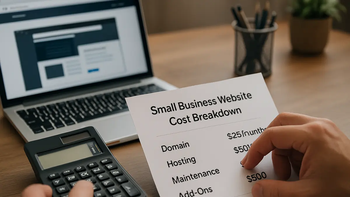 Small Business Website: Cost Breakdown: What to Expect When Building One featured image